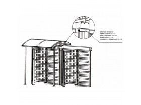 Стойка-вставка Perco RF01 0-02